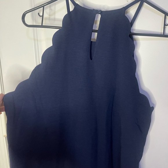 Navy blue halter top - Picture 3 of 3